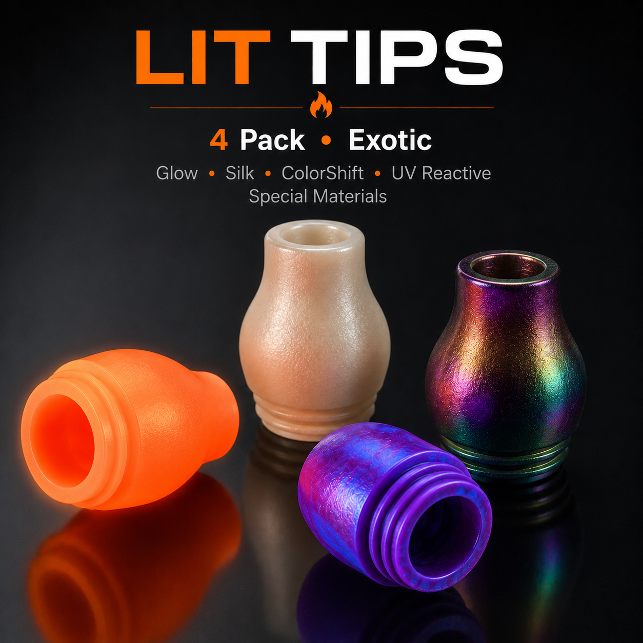 Lit Tips 4-pack