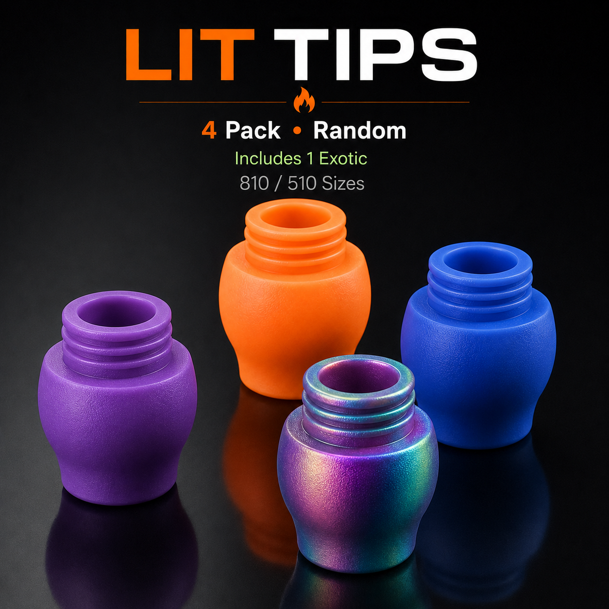 Lit Tips 4-pack