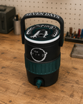 The Ring Coozie featuring Samara and Seven Days horror artwork