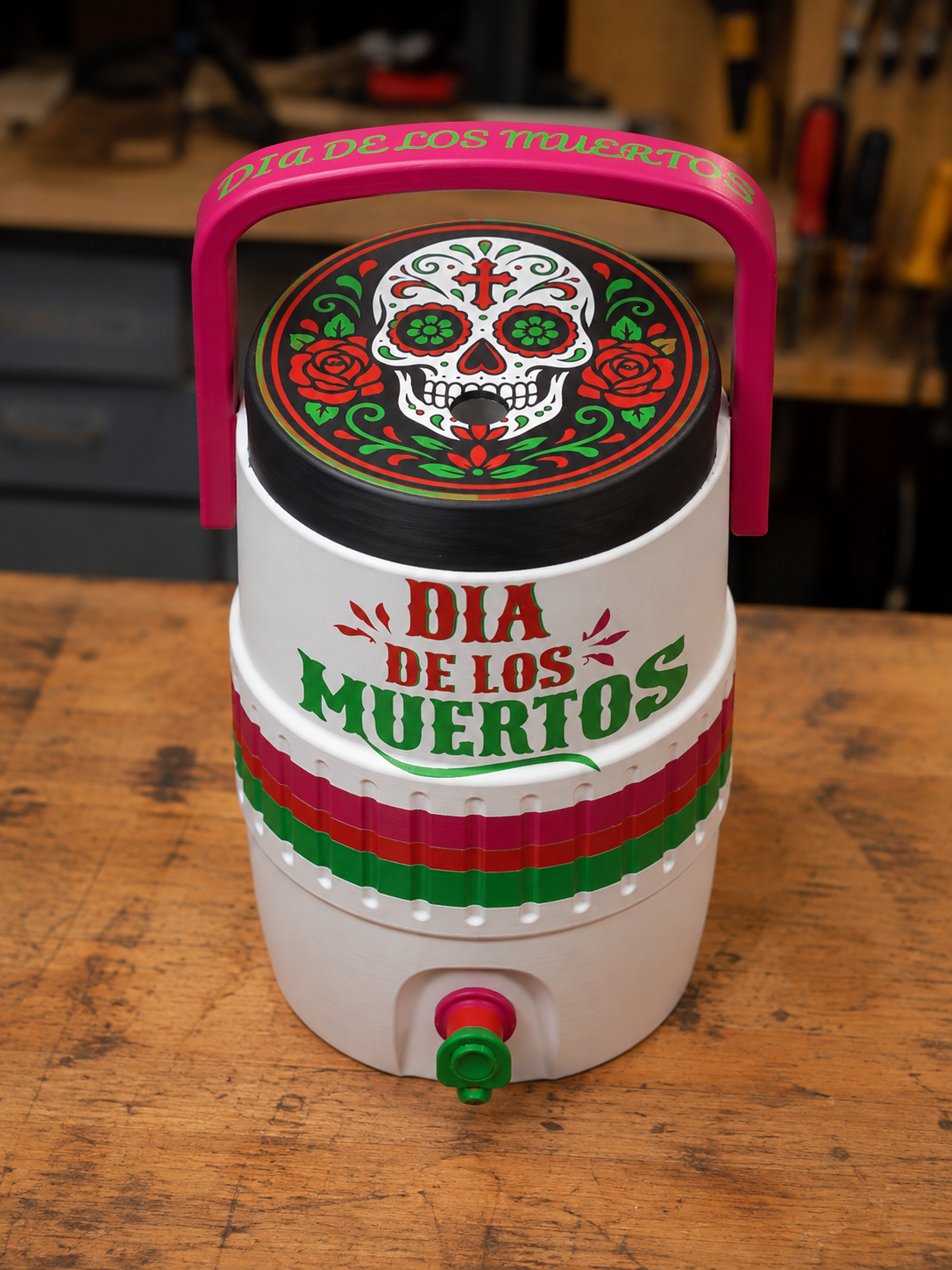 Dia de los Muertos Coozie