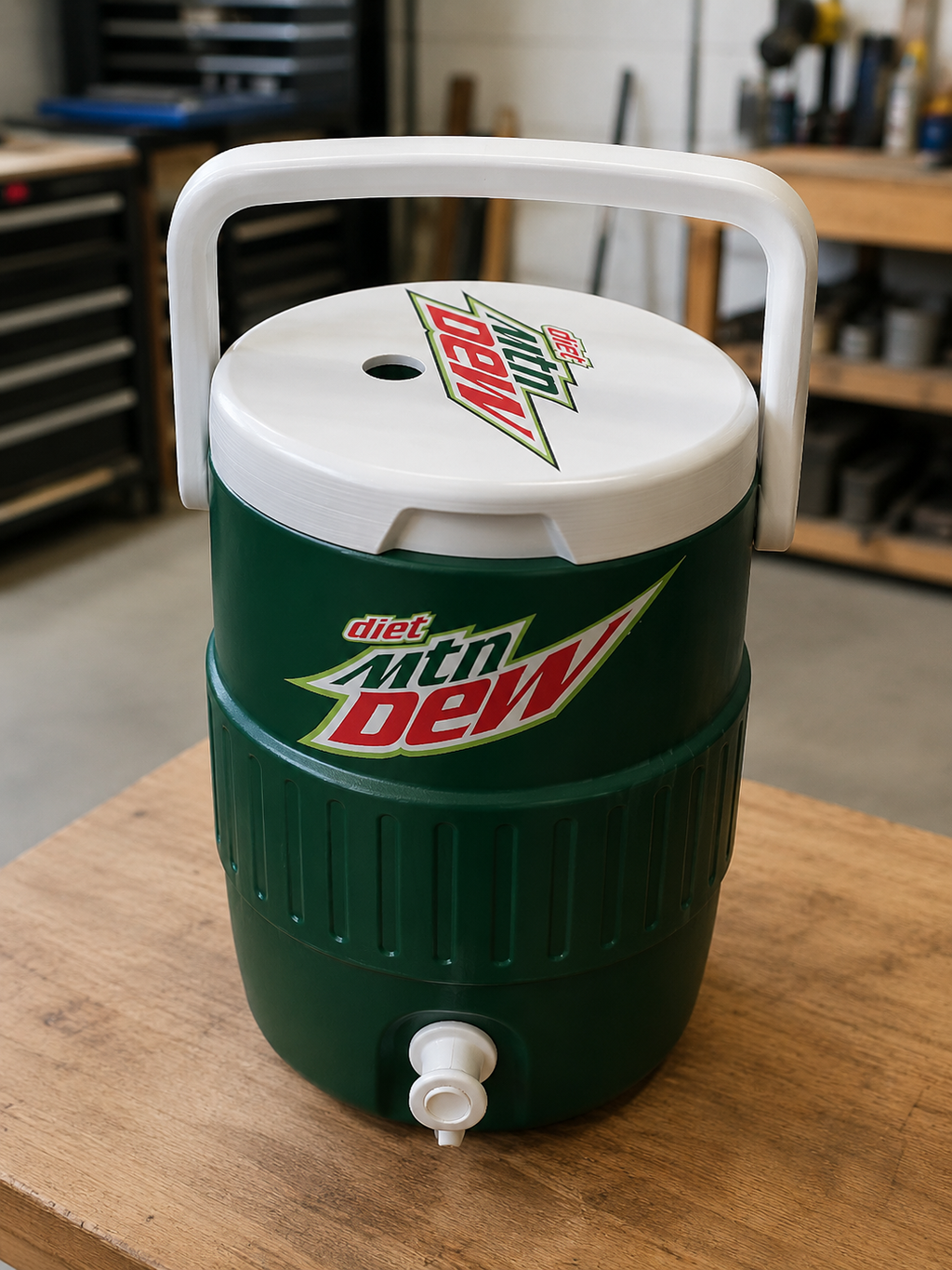 Diet Mtn Dew Coozie