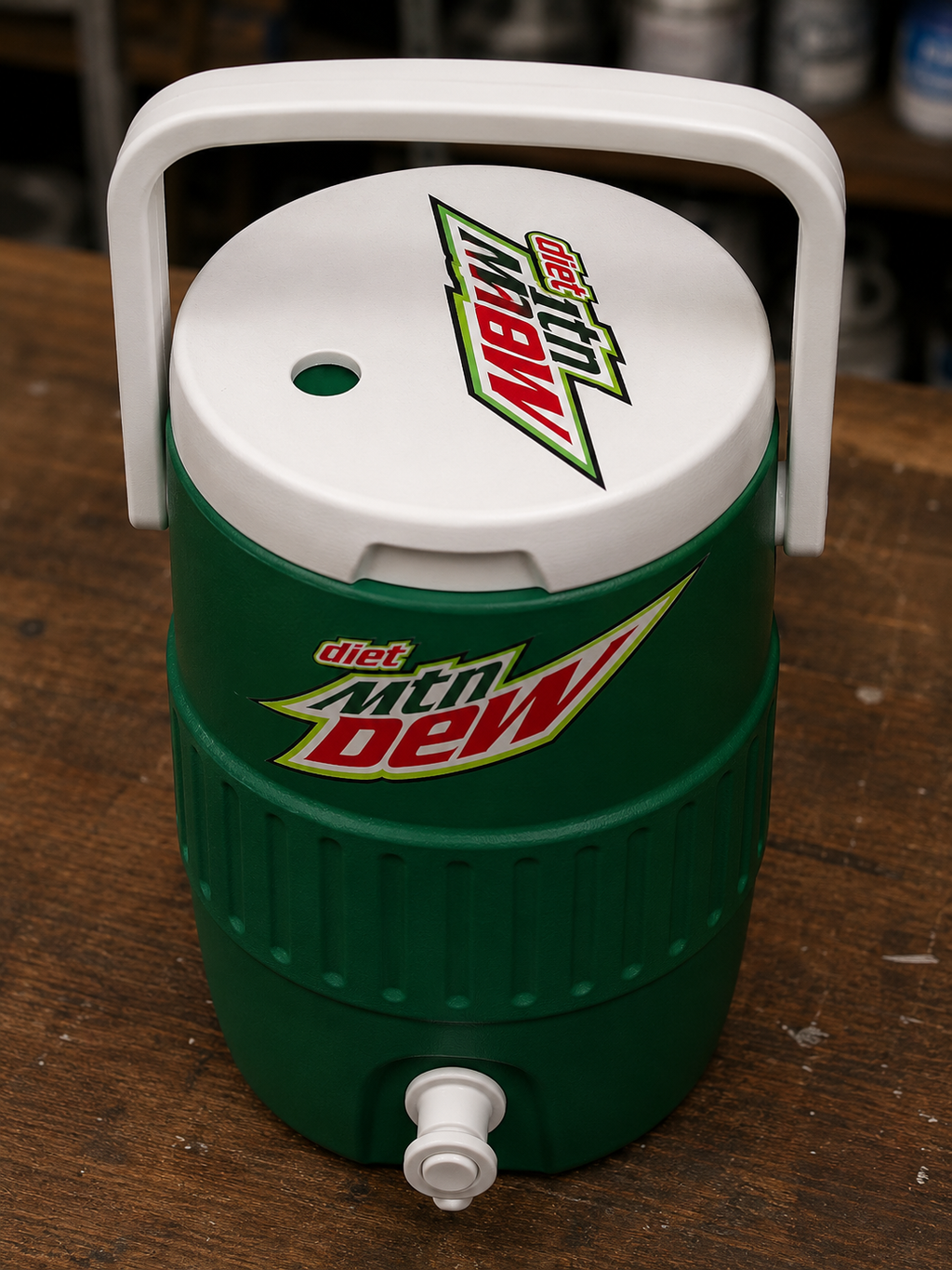 Diet Mtn Dew Coozie