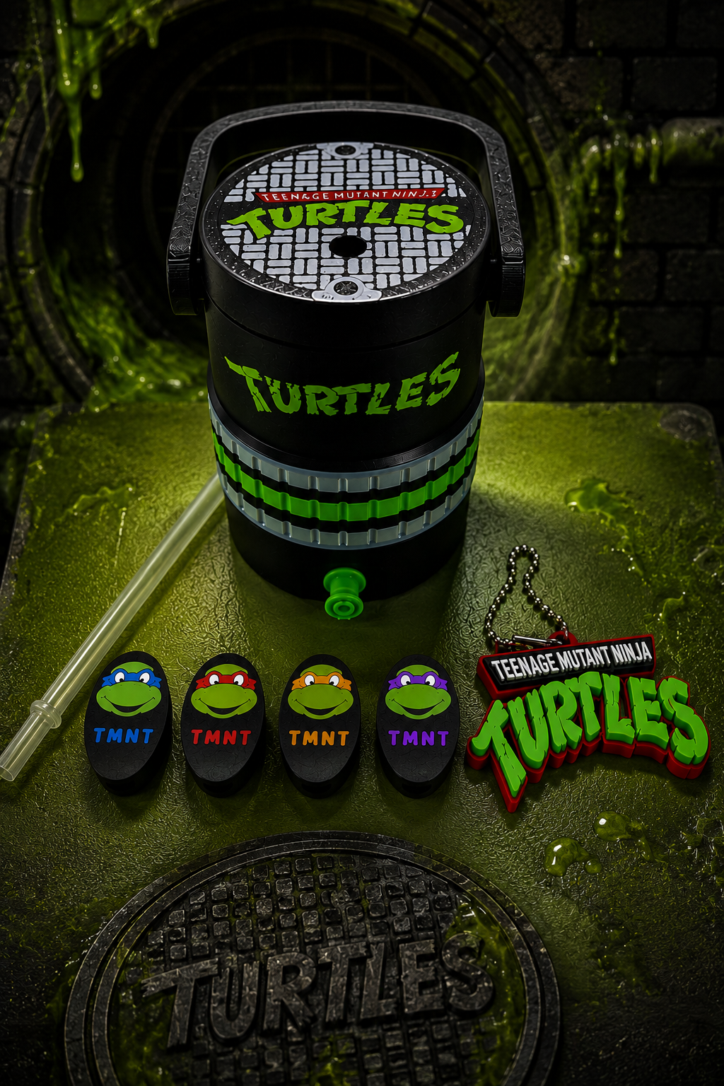TMNT 3D printed coozie product photo