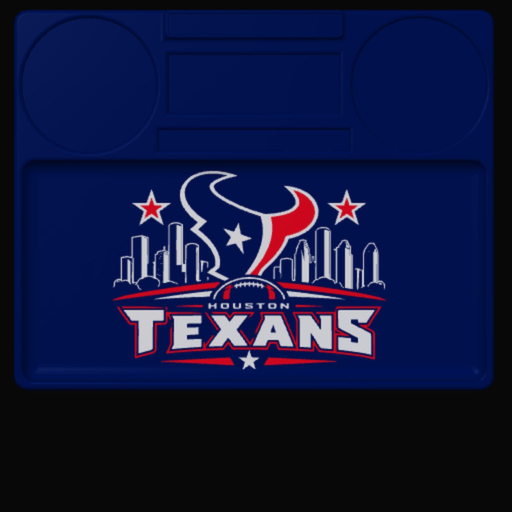 Houston Texans Rolling Tray top view
