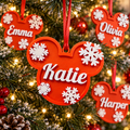 Personalized Mickey Christmas Ornaments (Pack of 2), 3D printed Christmas ornament